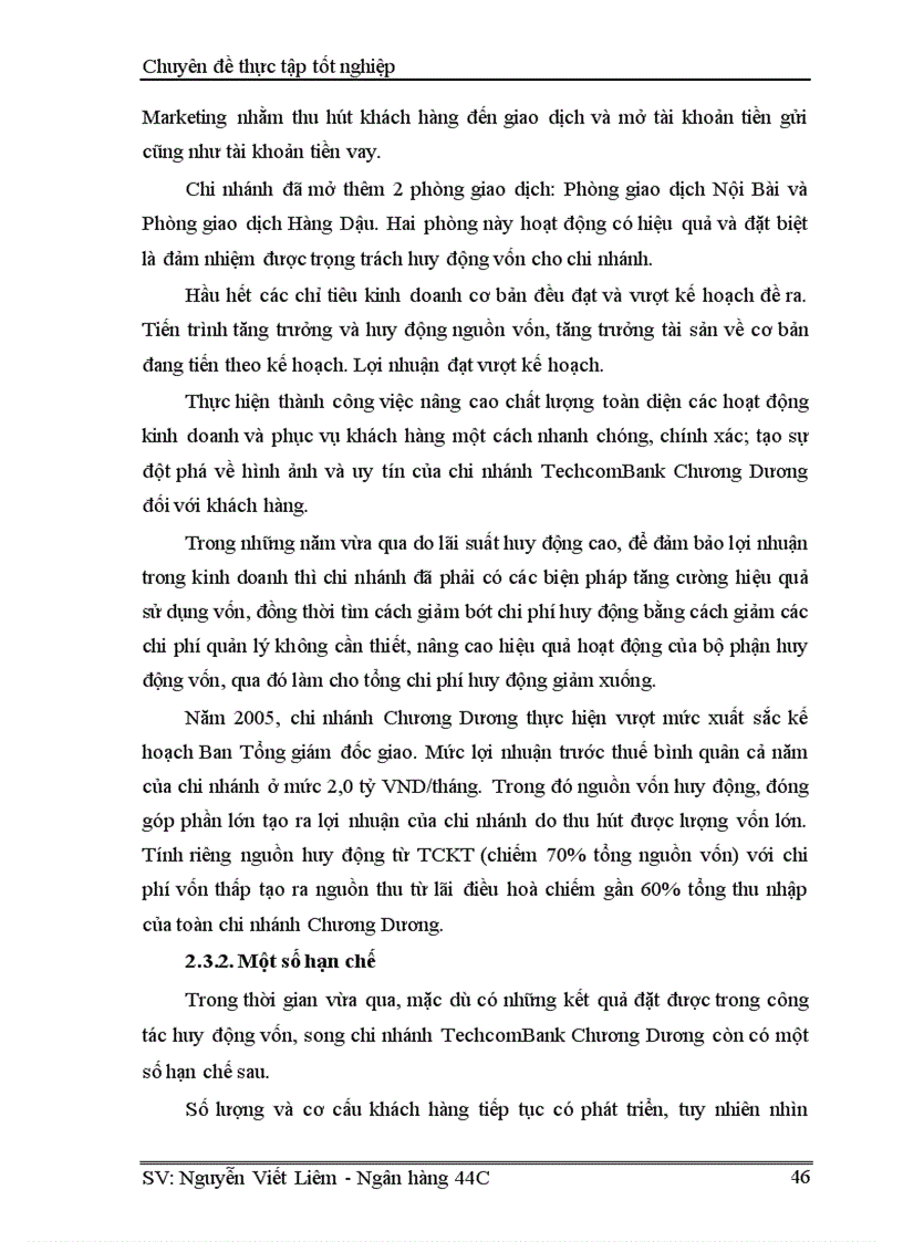 image for page Giải pháp tăng cường huy động vốn tại chi nhánh TechcomBank Chương Dương 1