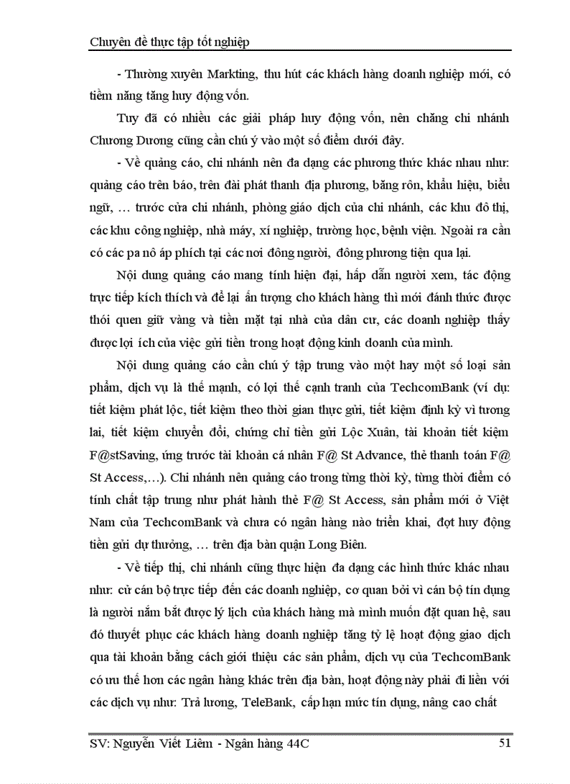 image for page Giải pháp tăng cường huy động vốn tại chi nhánh TechcomBank Chương Dương 1