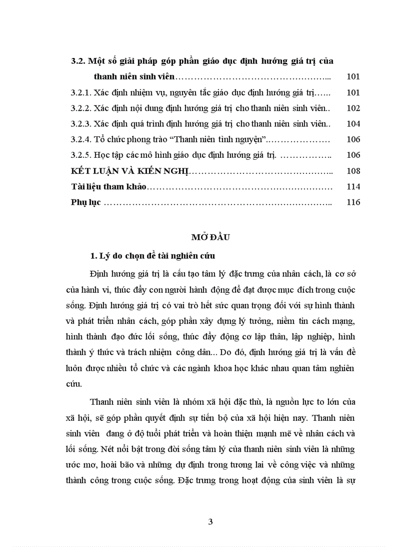 image for page Định hướng giá trị của thanh niên sinh viên giai đoạn hiện nay