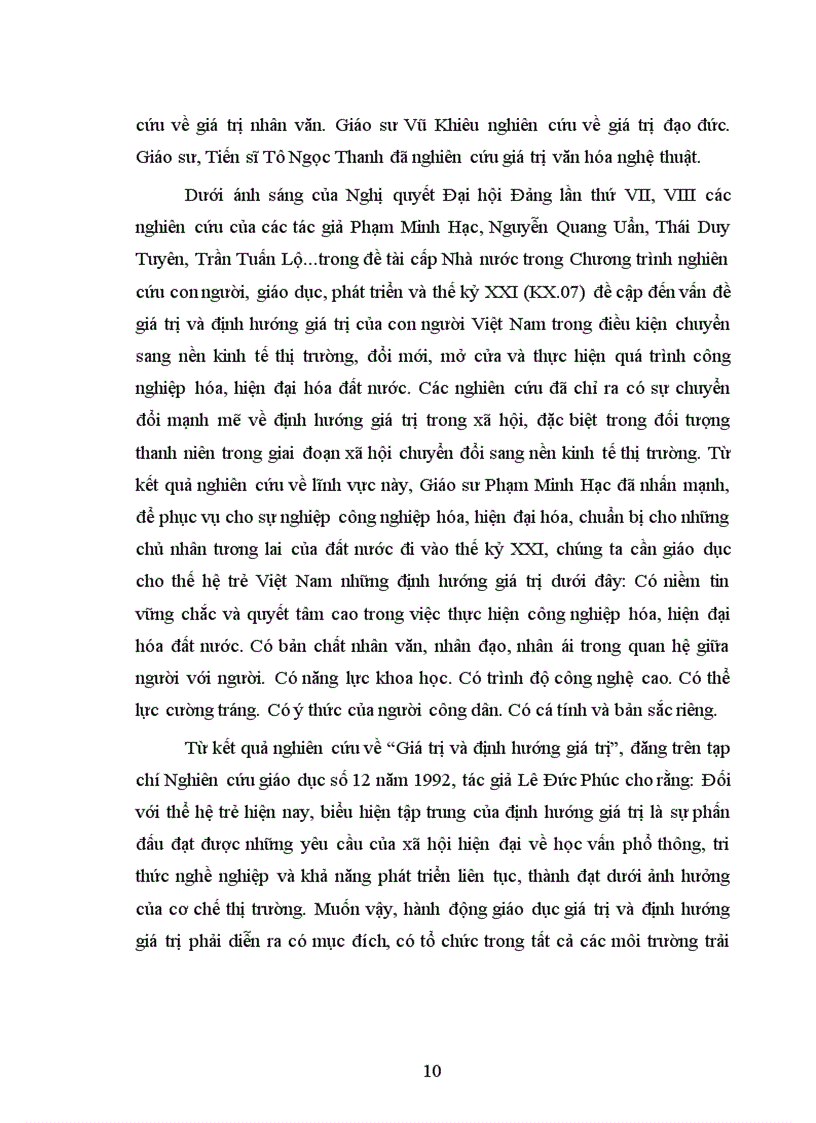 image for page Định hướng giá trị của thanh niên sinh viên giai đoạn hiện nay