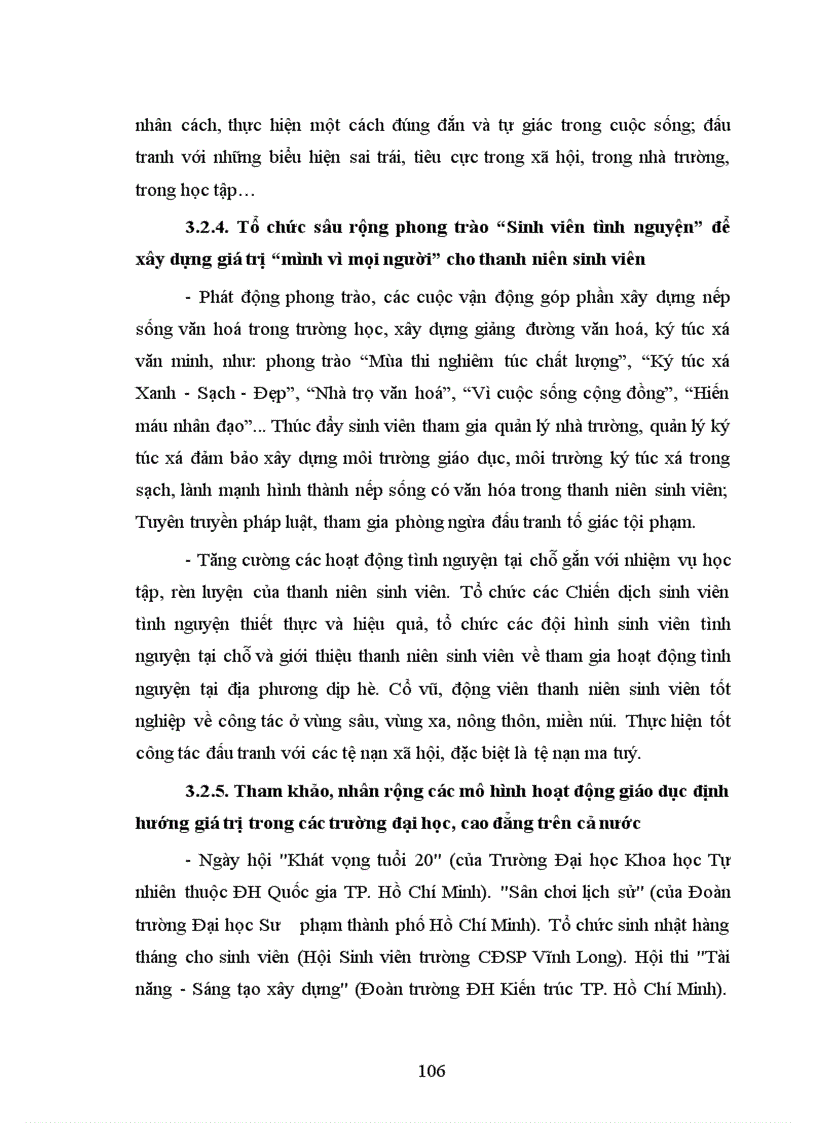 image for page Định hướng giá trị của thanh niên sinh viên giai đoạn hiện nay