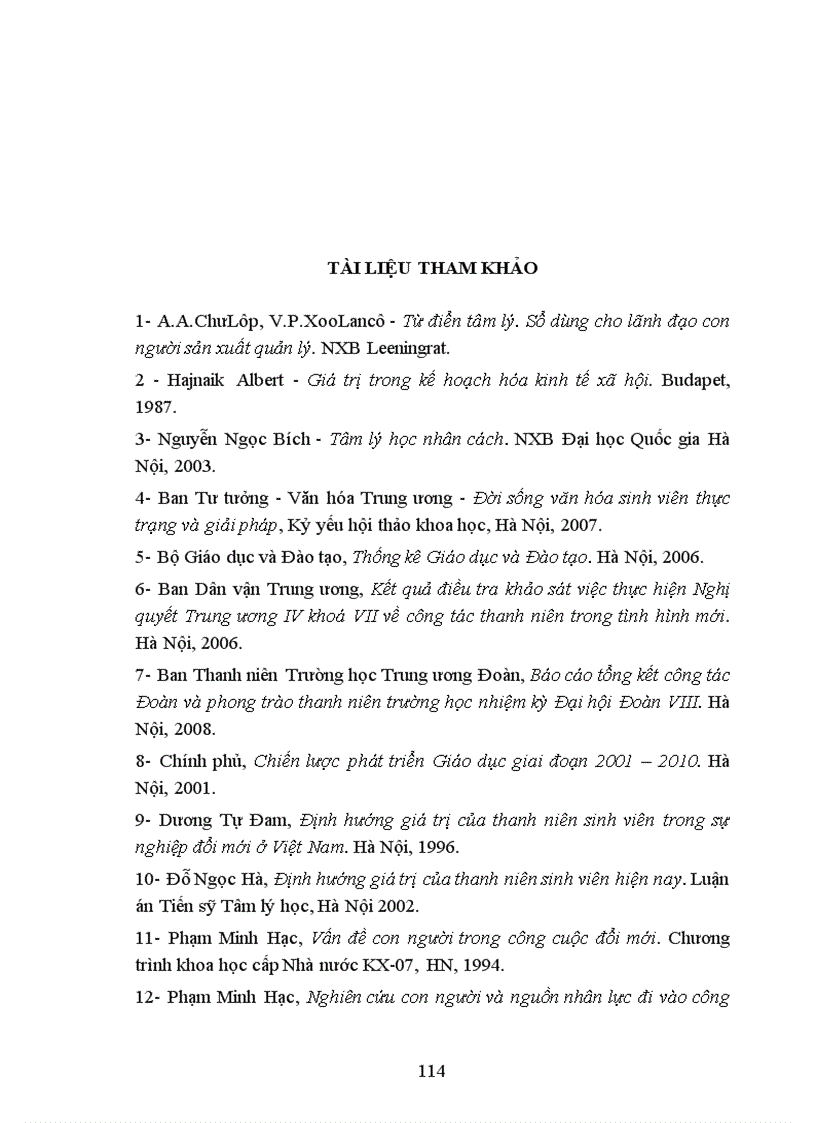 image for page Định hướng giá trị của thanh niên sinh viên giai đoạn hiện nay