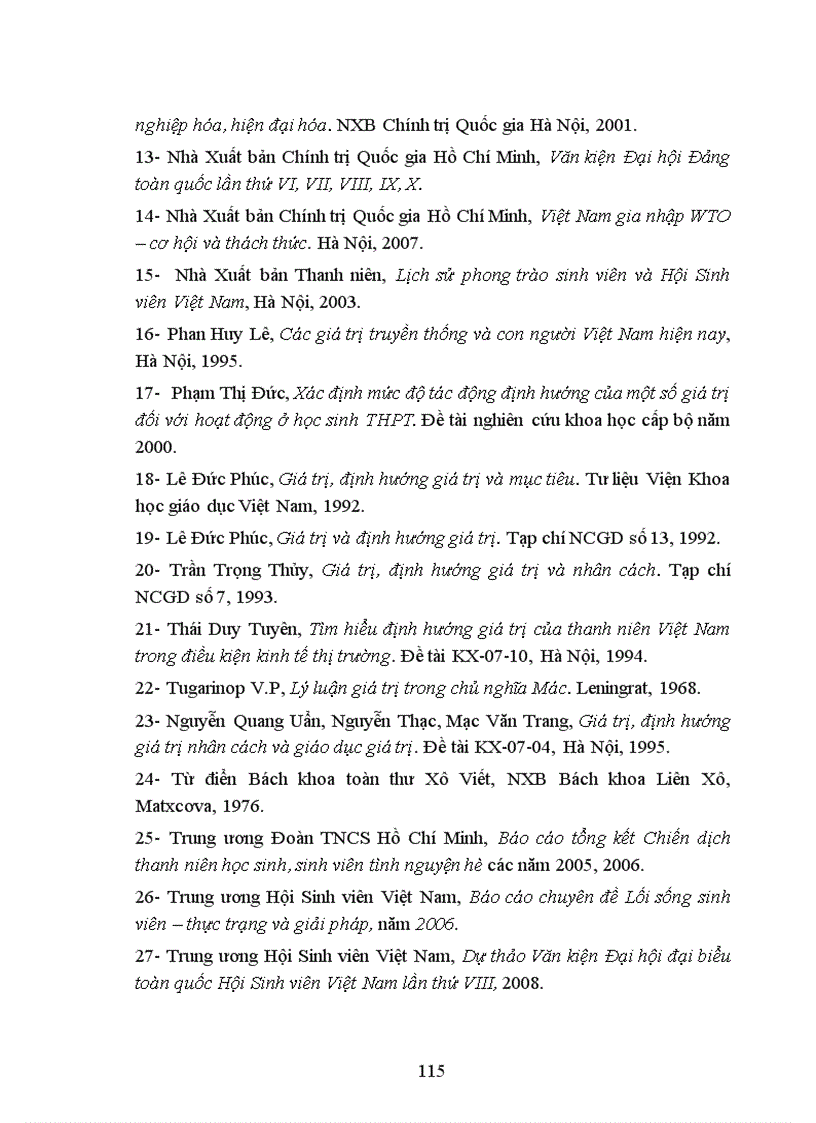 image for page Định hướng giá trị của thanh niên sinh viên giai đoạn hiện nay