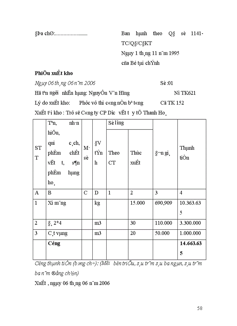 image for page Thực trạng tổ chức công tác kế toán tại công ty cổ phần đầu tư xây dựng cầu đường Thanh Hóa 1