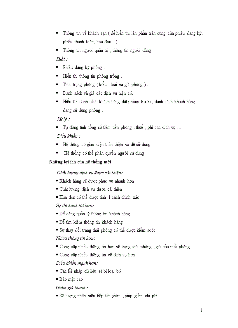 image for page Phân tích và thiết kế phần mềm quản lý khách sạn