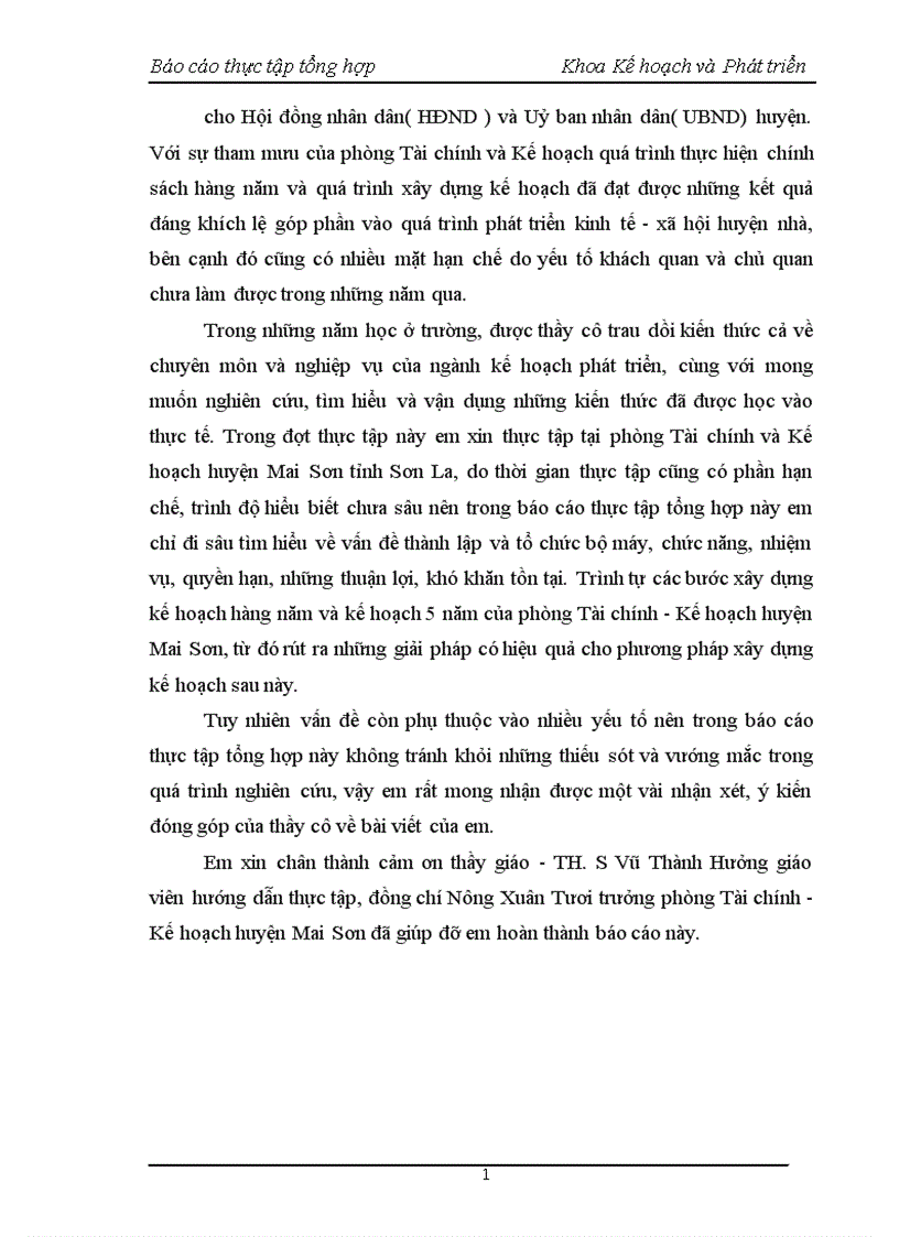 image for page Quy trình xây dựng kế hoạch của phòng tài chính kế hoạch huyện mai sơn