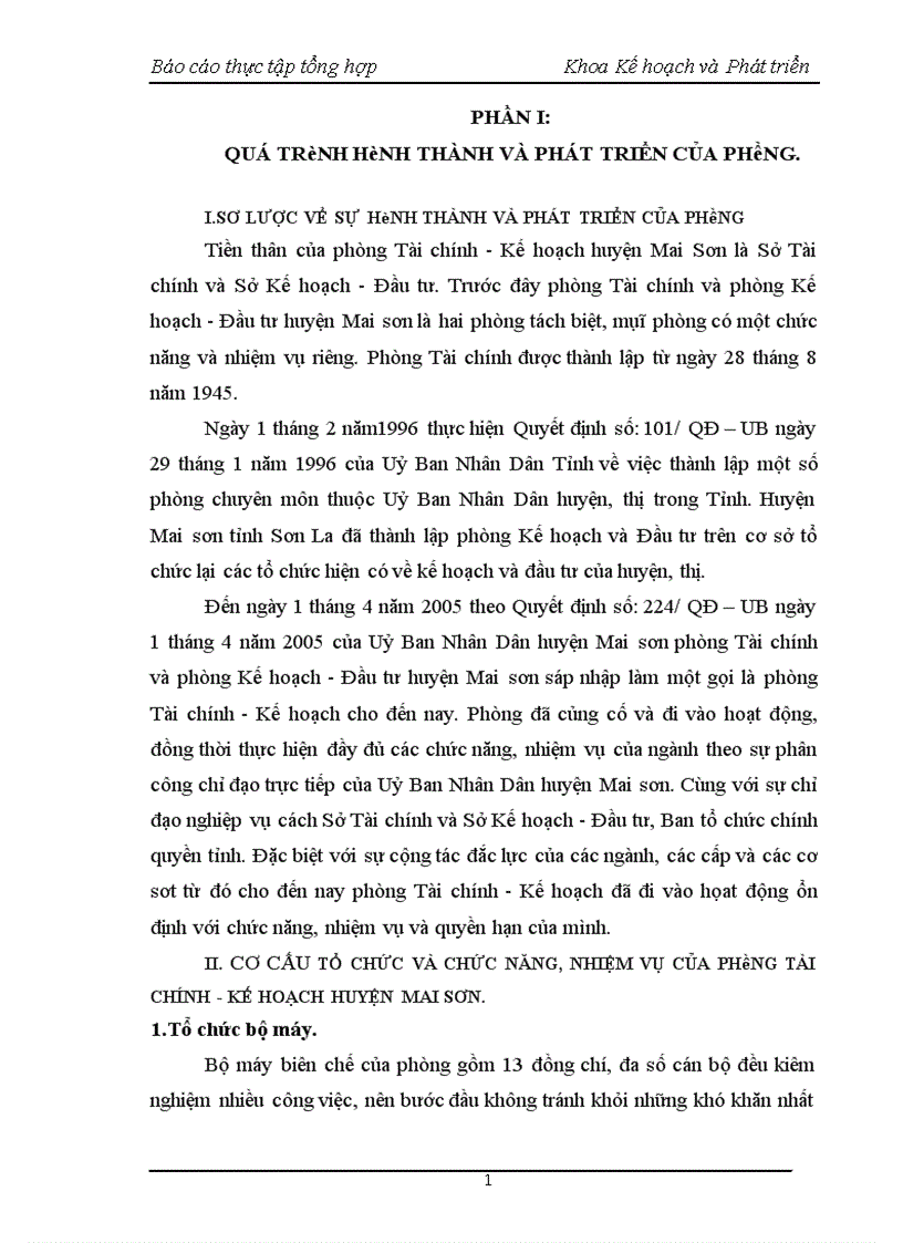 image for page Quy trình xây dựng kế hoạch của phòng tài chính kế hoạch huyện mai sơn