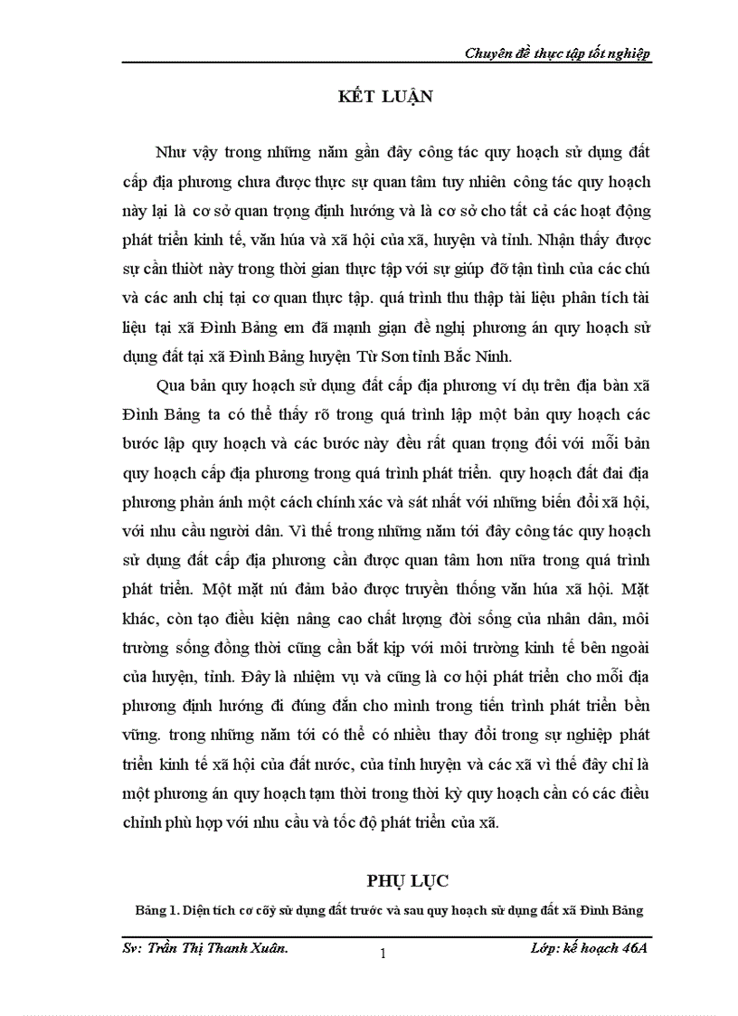 image for page Quy hoạch sử dụng đất cho phát triển kinh tế xã hội cấp địa phương ví dụ nghiên cứu tại xã Đình Bảng huyện Từ Sơn tỉnh Bắc Ninh giai đoạn 2008 2015