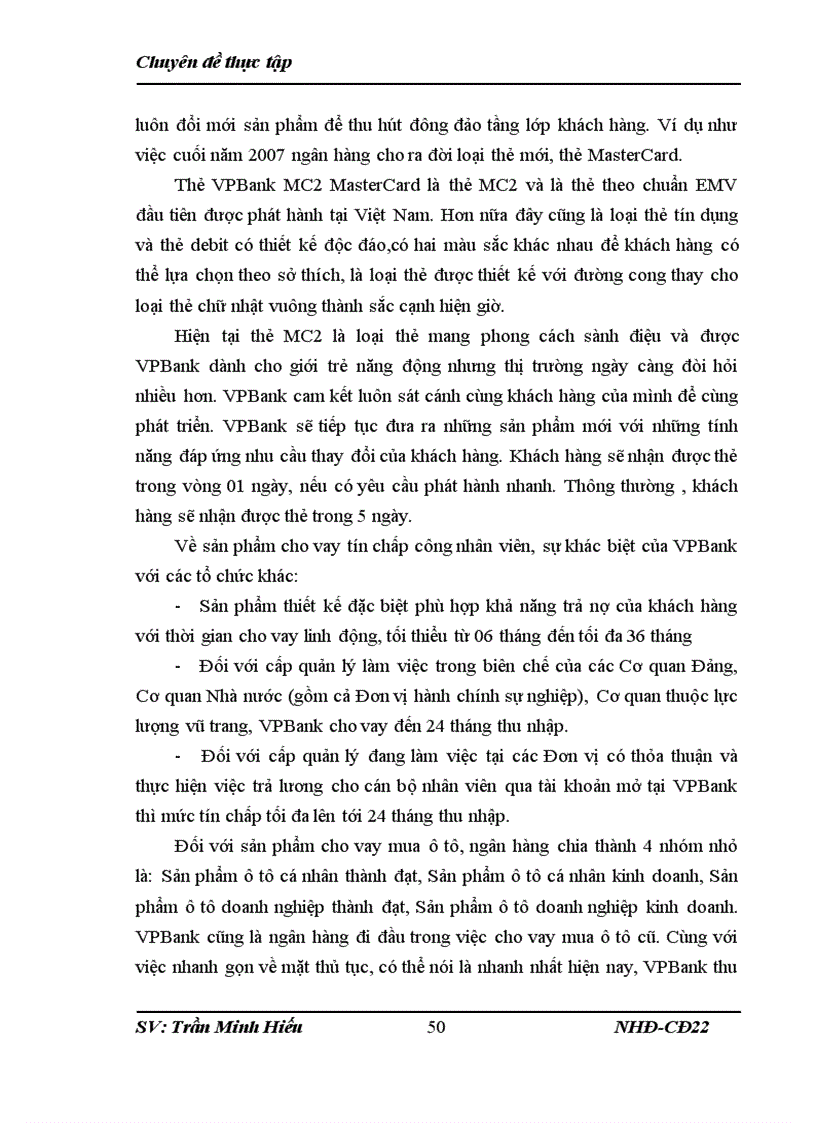 image for page Những giải pháp nâng cao chất lượng cho vay tiêu dùng tại Ngân hàng VPBank Chi Nhánh Thăng Long 1