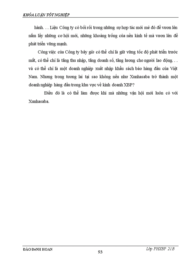 image for page Định hướng và những giải pháp thúc đẩy hoạt động kinh doanh XBP XNK của công ty Xunhasaba trong giai đoạn tiếp theo