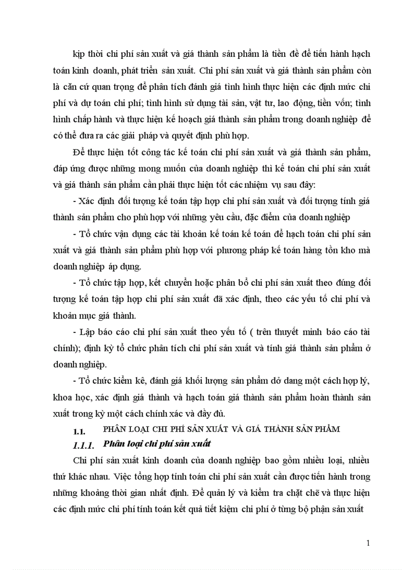 image for page Tổ chức công tác kế toán chi phí sản xuất và tính giá thành sản phẩm tại Xí nghiệp Sản xuất Xuất nhập khẩu Việt An 1