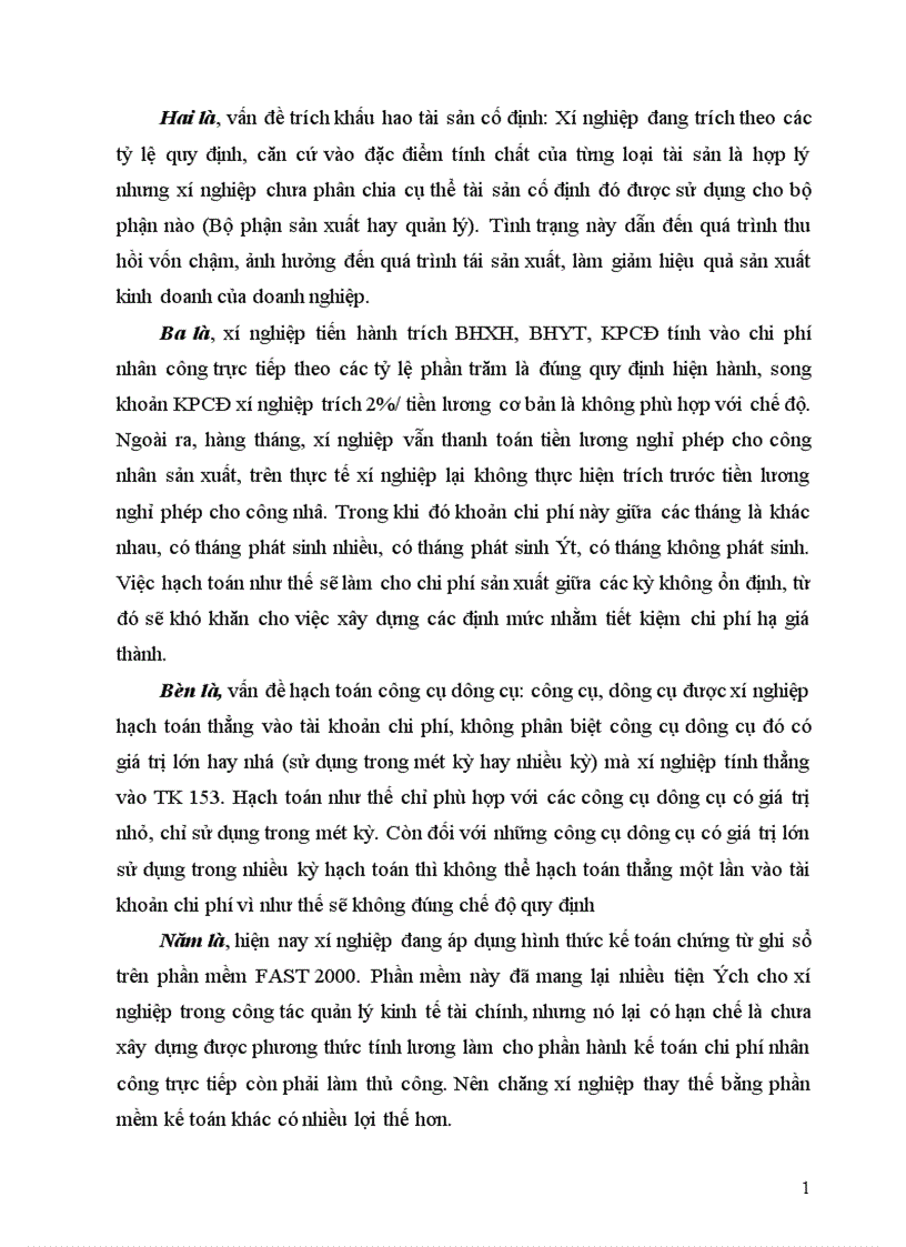 image for page Tổ chức công tác kế toán chi phí sản xuất và tính giá thành sản phẩm tại Xí nghiệp Sản xuất Xuất nhập khẩu Việt An 1