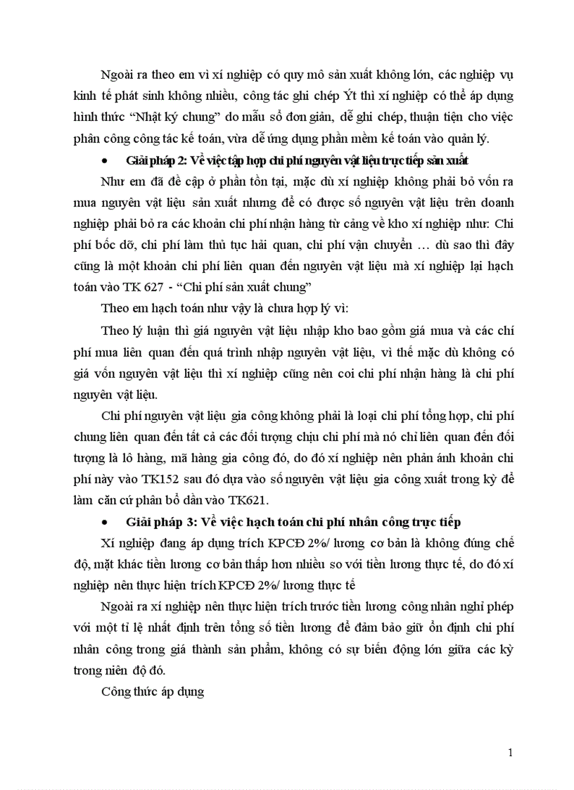 image for page Tổ chức công tác kế toán chi phí sản xuất và tính giá thành sản phẩm tại Xí nghiệp Sản xuất Xuất nhập khẩu Việt An 1