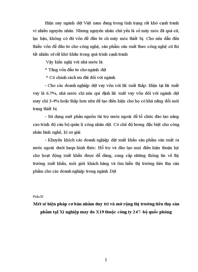 image for page Phân tích thực trạng về thị trường tiêu thụ sản phẩm ở Xí nghiệp may đo x19 thược công ty 247 bộ quốc phòng