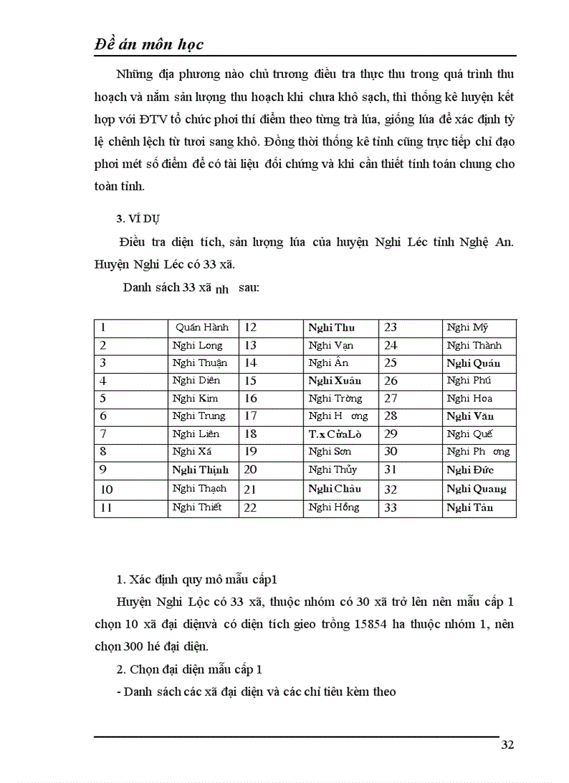 image for page Vận dụng phương pháp điều tra chọn mẫu để điều tra năng suất và sản lượng lúa