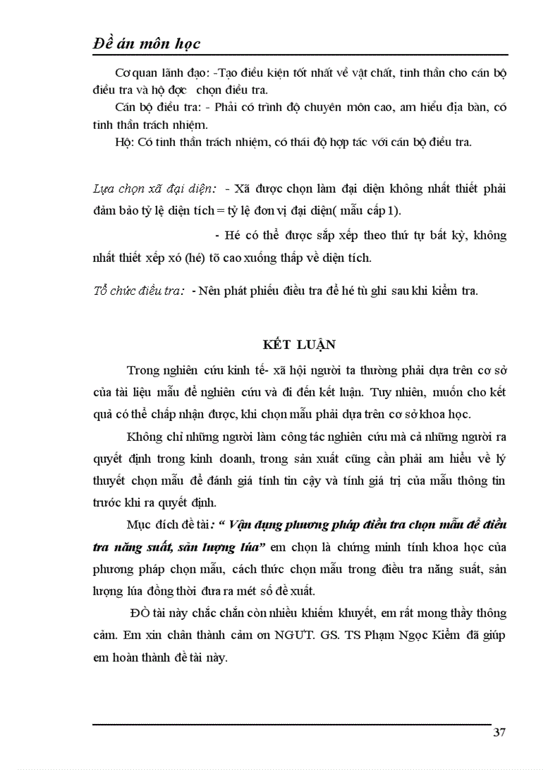 image for page Vận dụng phương pháp điều tra chọn mẫu để điều tra năng suất và sản lượng lúa