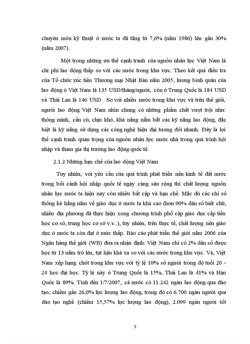 image for page Nguồn nhân lực Việt Nam trong tiến trình hội nhập kinh tế quốc tế