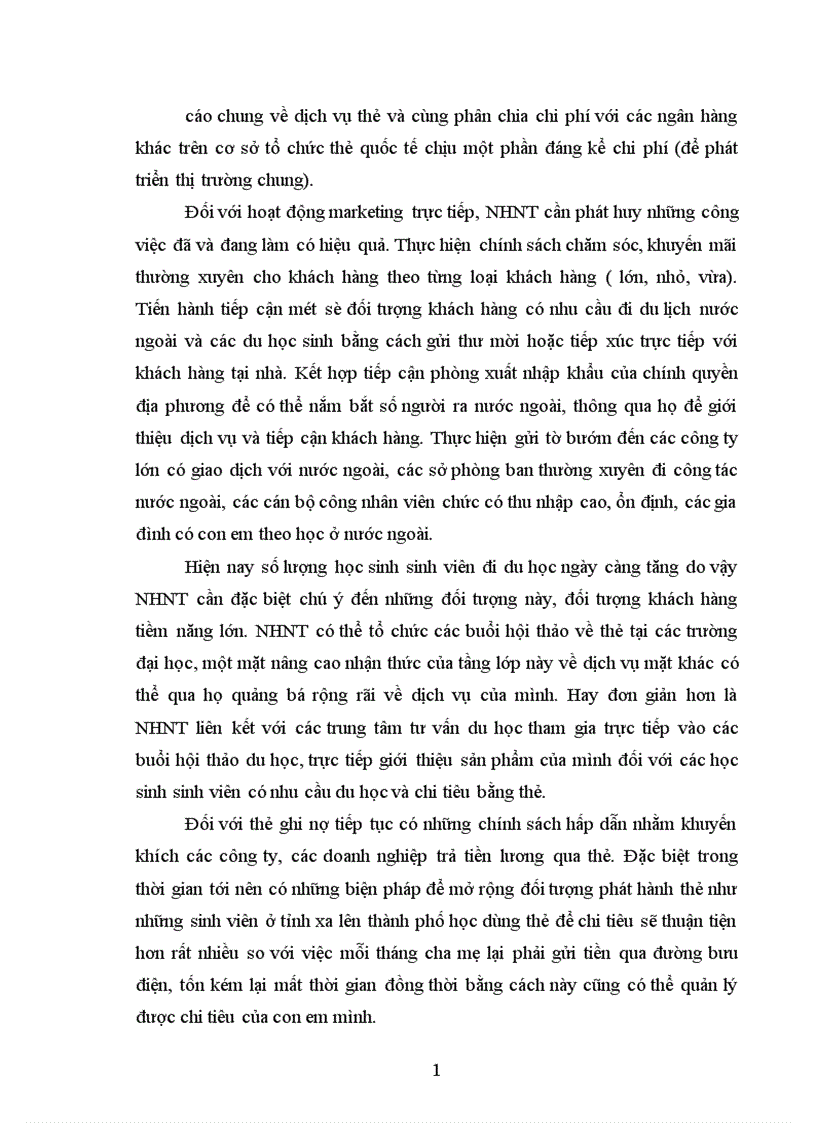 image for page Những giải pháp marketing nhằm nâng cao doanh số từ dịch vụ thẻ