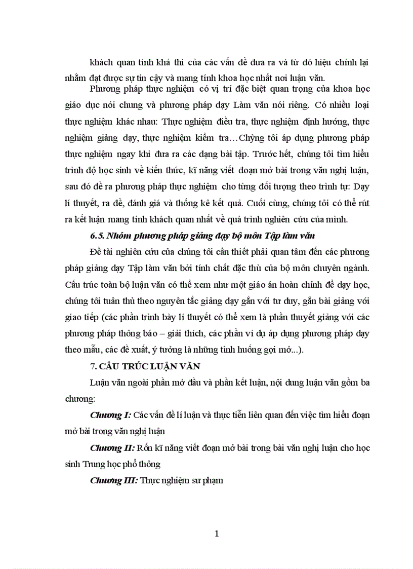 image for page Rèn kĩ năng viết đoạn mở bài trong bài văn nghị luận cho học sinh Trung học phổ thông 1