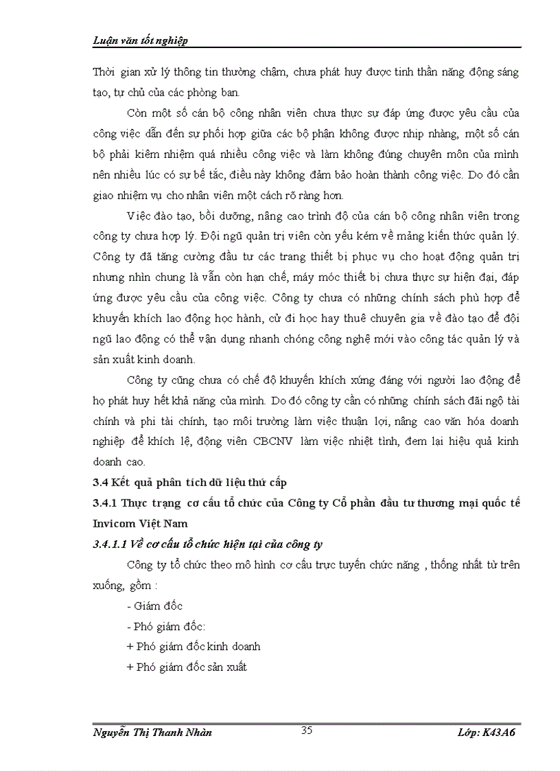 image for page Hoàn thiện cơ cấu tổ chức của công ty cổ phần đầu tư thương mại quốc tế Invicom Việt Nam 1