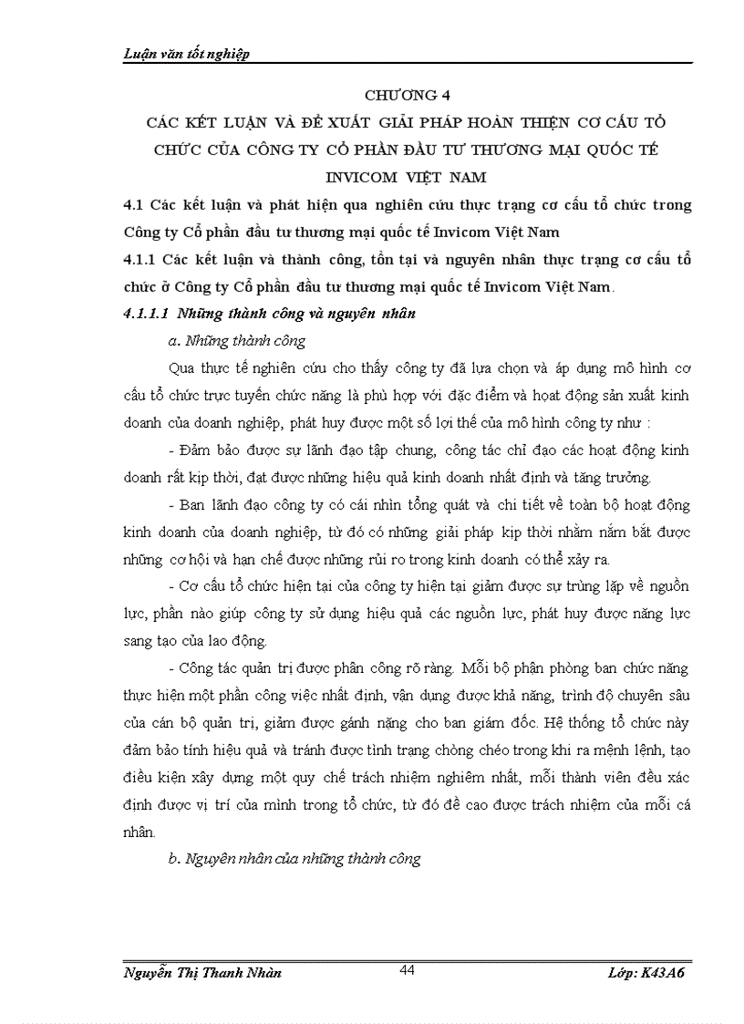 image for page Hoàn thiện cơ cấu tổ chức của công ty cổ phần đầu tư thương mại quốc tế Invicom Việt Nam 1