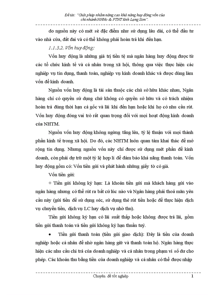 image for page Giải pháp nhằm nâng cao hiệu quả huy động vốn tại chi nhánh NHNo PTNT Tỉnh Lạng Sơn 1