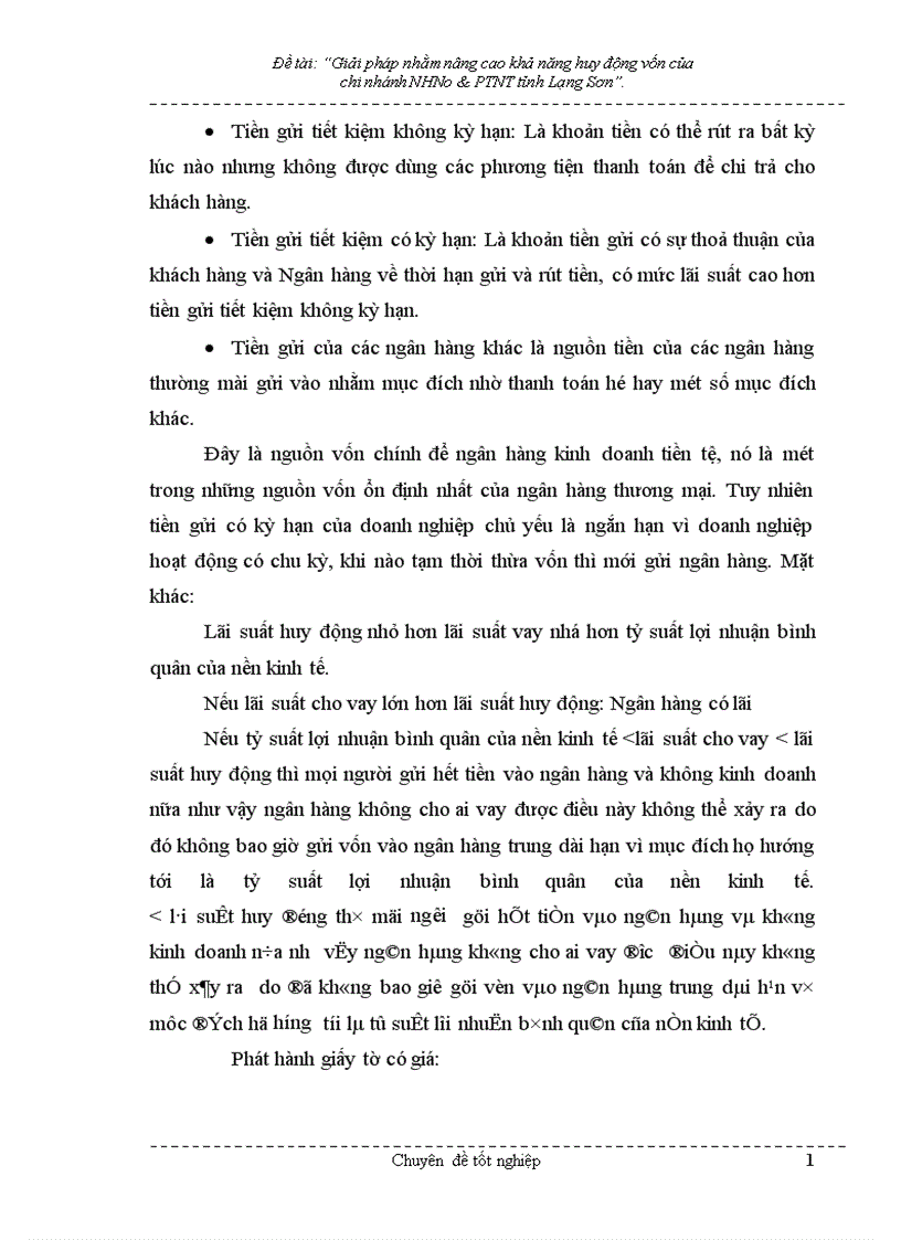 image for page Giải pháp nhằm nâng cao hiệu quả huy động vốn tại chi nhánh NHNo PTNT Tỉnh Lạng Sơn 1