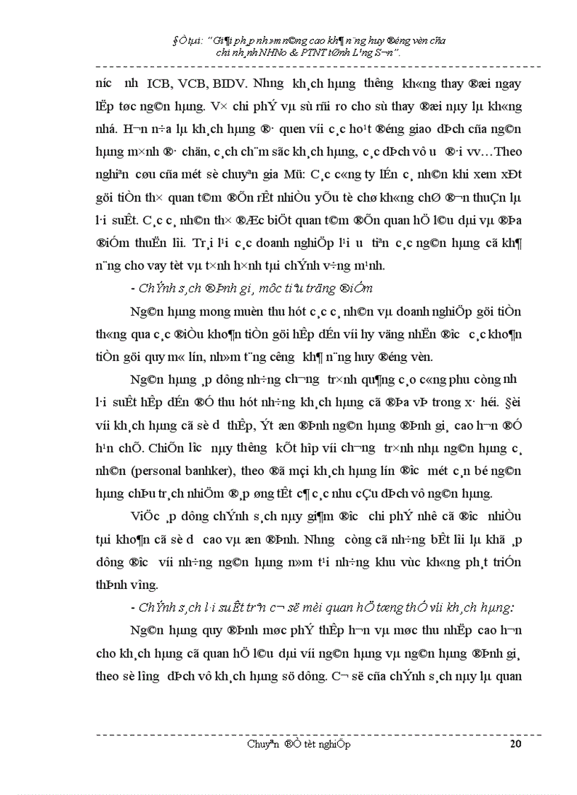 image for page Giải pháp nhằm nâng cao hiệu quả huy động vốn tại chi nhánh NHNo PTNT Tỉnh Lạng Sơn 1