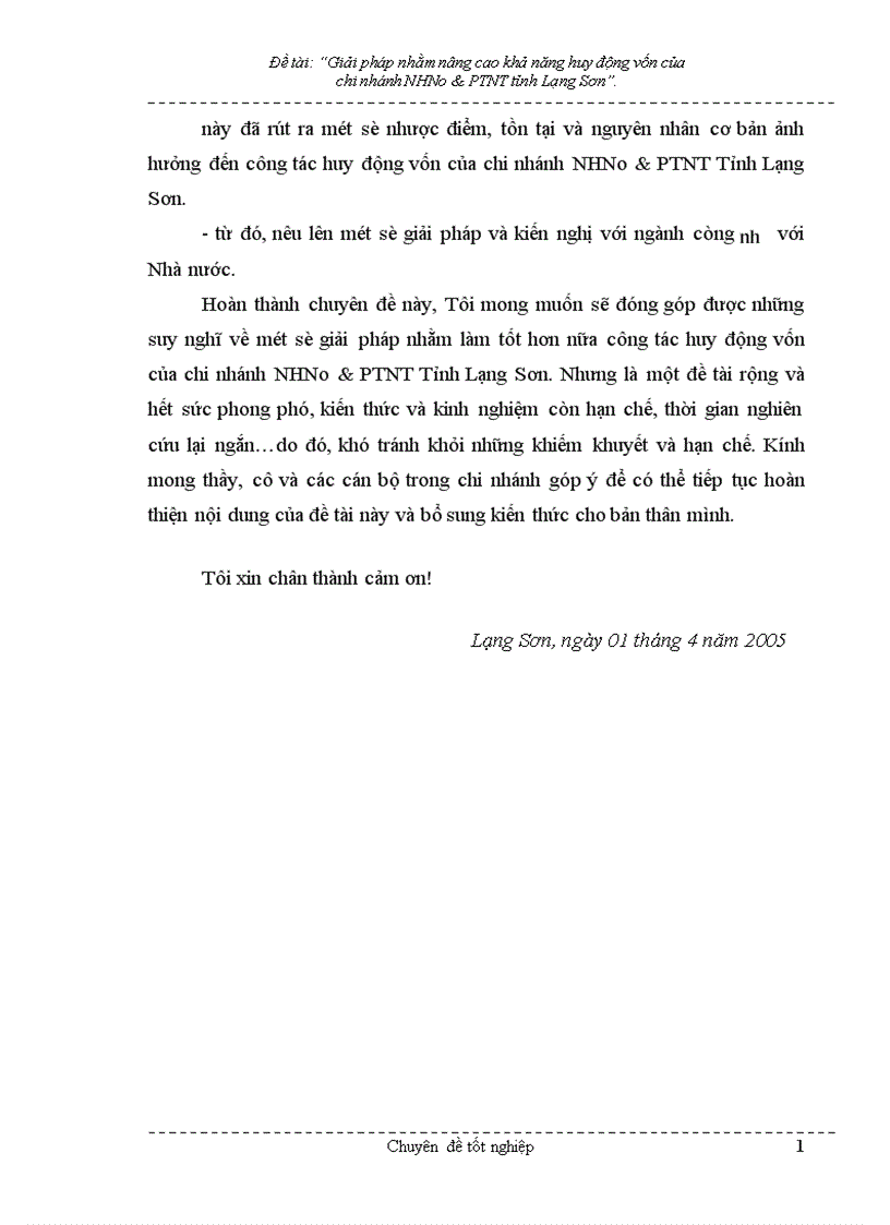 image for page Giải pháp nhằm nâng cao hiệu quả huy động vốn tại chi nhánh NHNo PTNT Tỉnh Lạng Sơn 1
