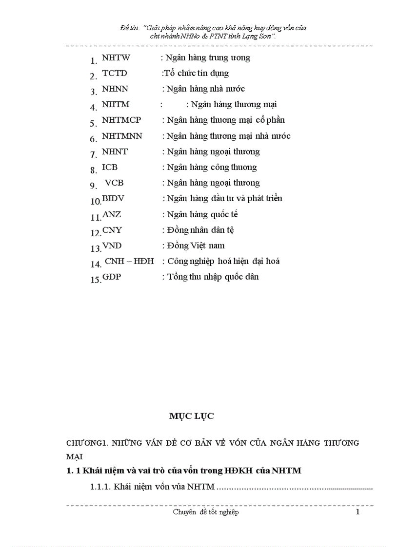 image for page Giải pháp nhằm nâng cao hiệu quả huy động vốn tại chi nhánh NHNo PTNT Tỉnh Lạng Sơn 1