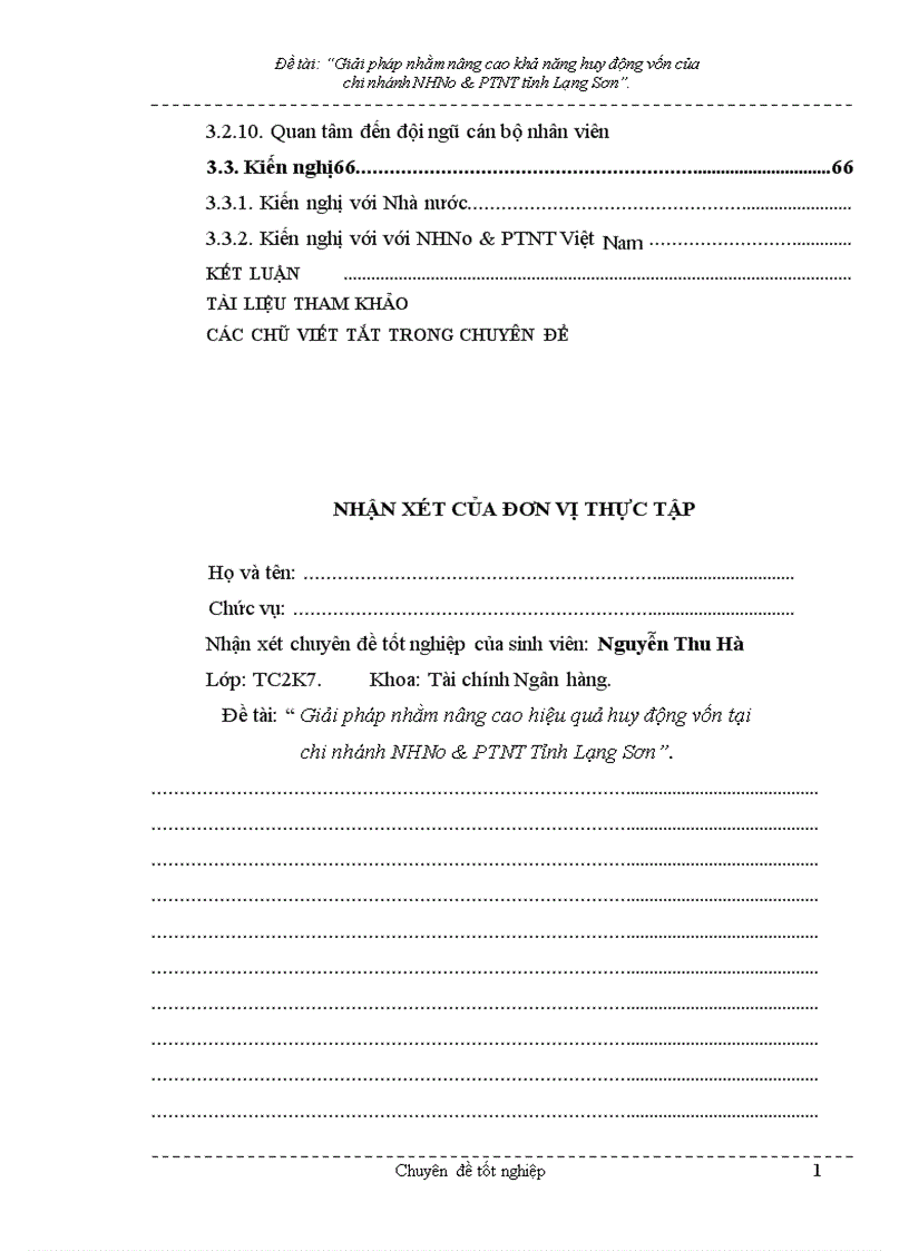 image for page Giải pháp nhằm nâng cao hiệu quả huy động vốn tại chi nhánh NHNo PTNT Tỉnh Lạng Sơn 1