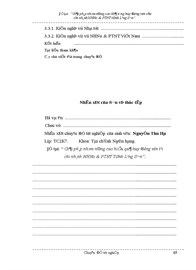 image for page Giải pháp nhằm nâng cao hiệu quả huy động vốn tại chi nhánh NHNo PTNT Tỉnh Lạng Sơn 1