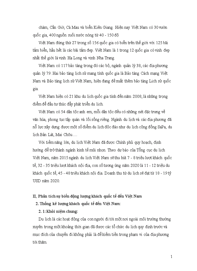 image for page Vận dụng phương pháp dãy số thời gian phân tích biến động lượng khách quốc tế đến Việt Nam trong giai đoạn 2005 2009