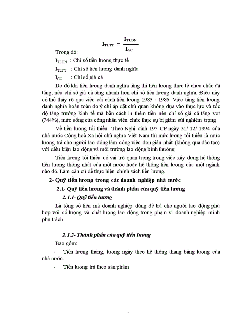 image for page Công tác xây dựng và quản lý quỹ tiền lương ở các doanh nghiệp Nhà nước hiện nay