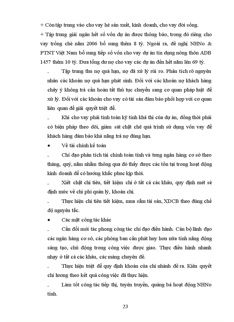 image for page Đánh giá chung về hoạt động kinh doanh của chi nhánh NHNo PTNT Hà Giang