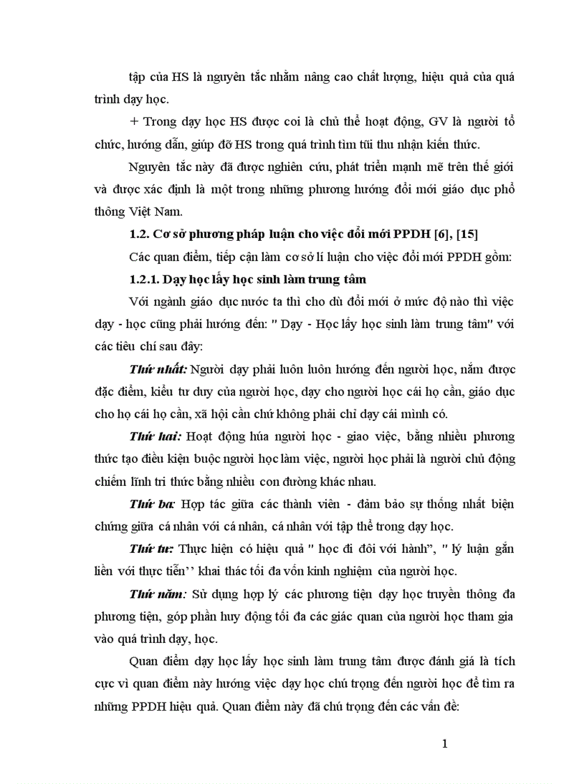 image for page Hình thành và phát triển năng lực hợp tác làm việc của học sinh thông qua việc sử dụng phương pháp dạy học hợp tác theo nhóm nhỏ trong dạy học phần hoá học vô cơ lớp 12 THPT nâng cao 1