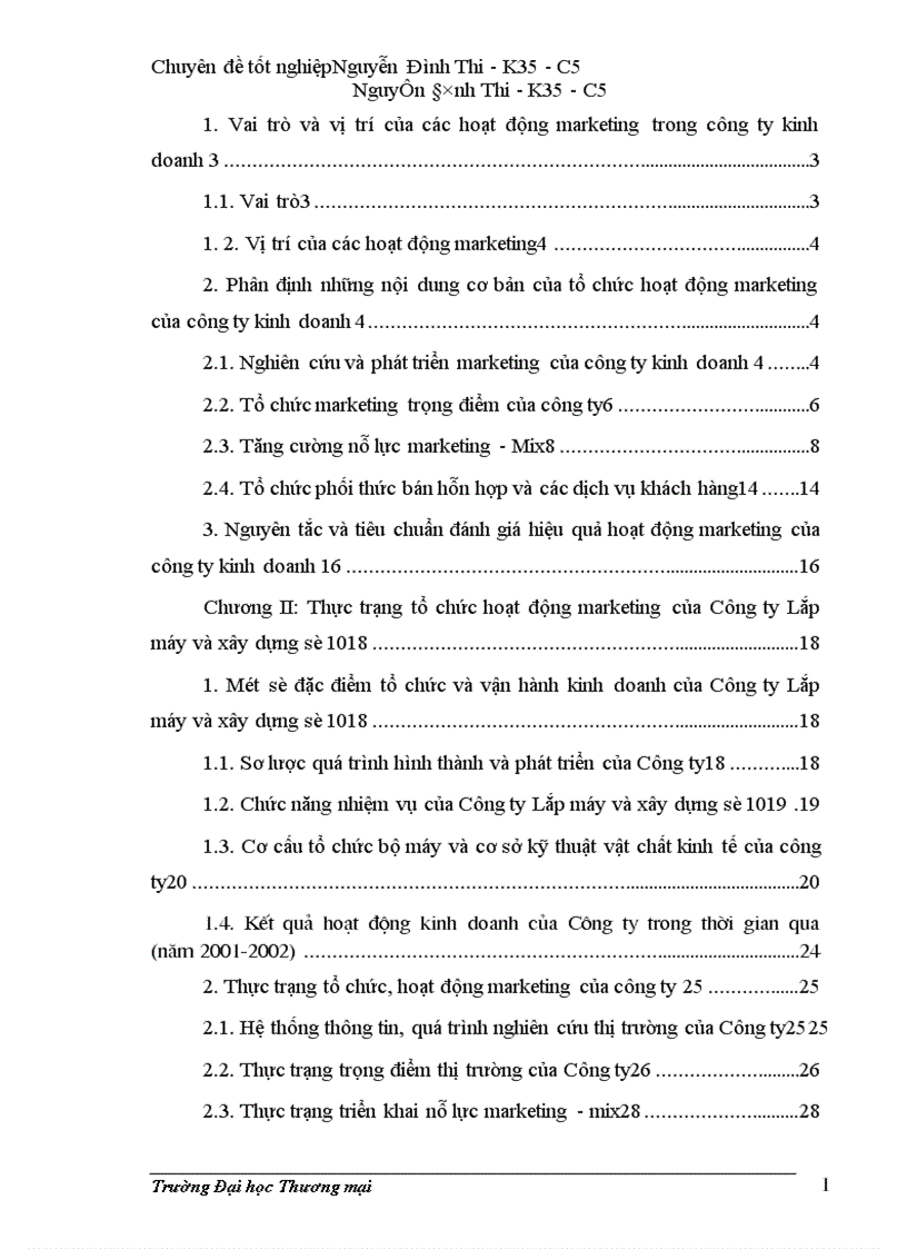 image for page Hoàn thiện tổ chức hoạt động marketing của Công ty lắp máy và xây dựng số 10 1