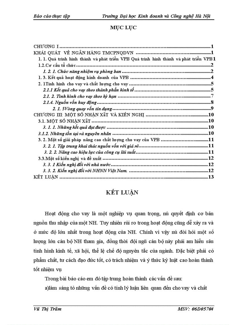 image for page Báo cáo thực tập tổng hợp tại ngân hàng thương mại cổ phần ngoài quốc doanh Việt Nam
