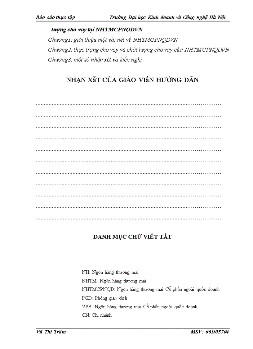 image for page Báo cáo thực tập tổng hợp tại ngân hàng thương mại cổ phần ngoài quốc doanh Việt Nam
