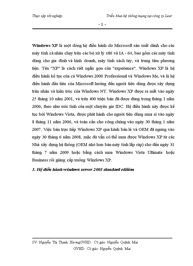 image for page Triển khai hệ thống mạng tại công ty Lear 1