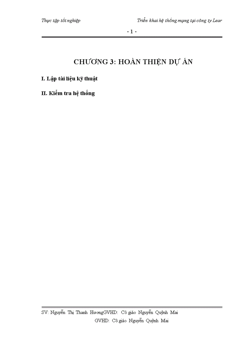 image for page Triển khai hệ thống mạng tại công ty Lear 1