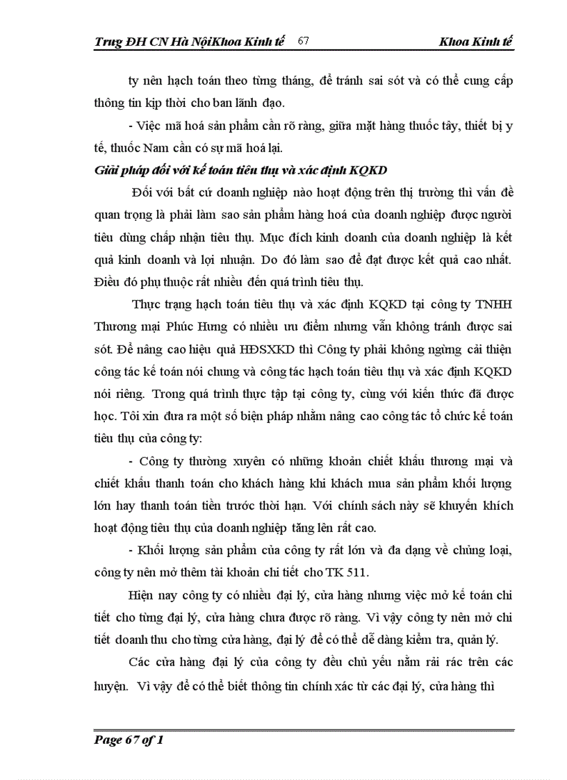 image for page Kế toán tiêu thụ và xác định kết quả kinh doanh tại công ty TNHH Thương mại Phúc Hưng 1