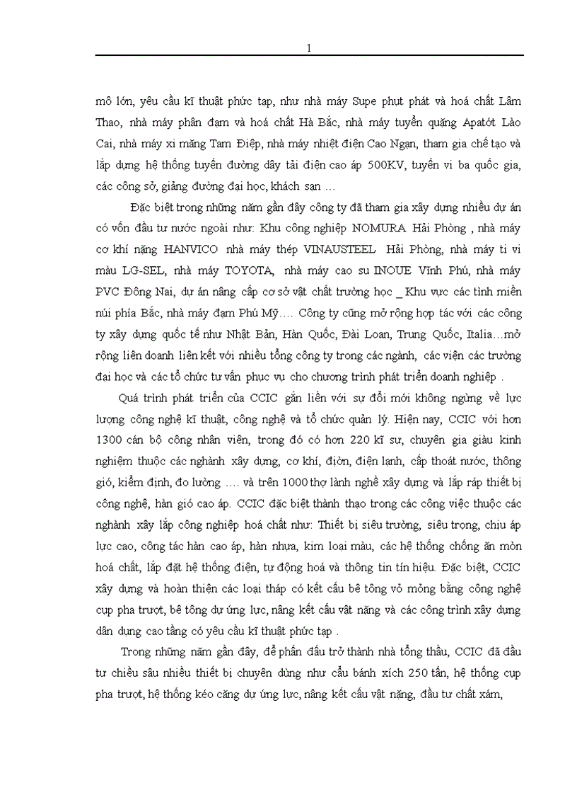 image for page Thực trạng và giải pháp đầu tư nâng cao năng lực cạnh tranh của Công ty TNHH nhà nước một thành viên xây lắp hóa chất