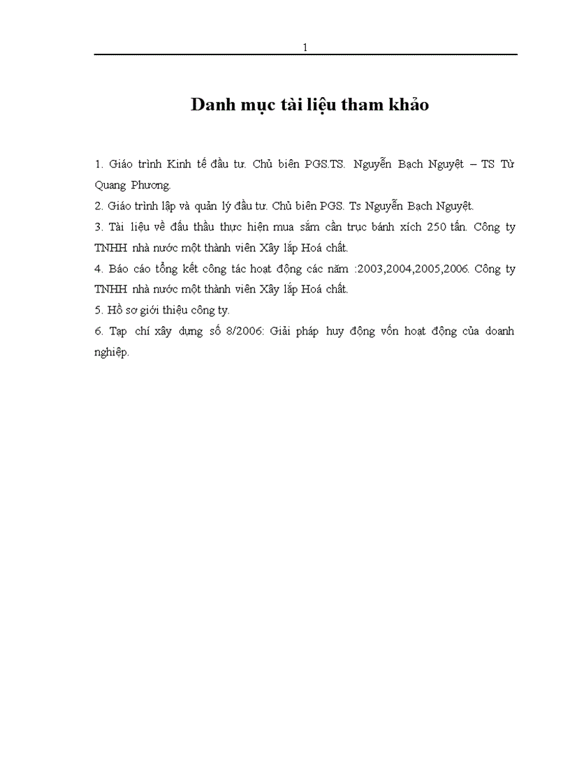 image for page Thực trạng và giải pháp đầu tư nâng cao năng lực cạnh tranh của Công ty TNHH nhà nước một thành viên xây lắp hóa chất