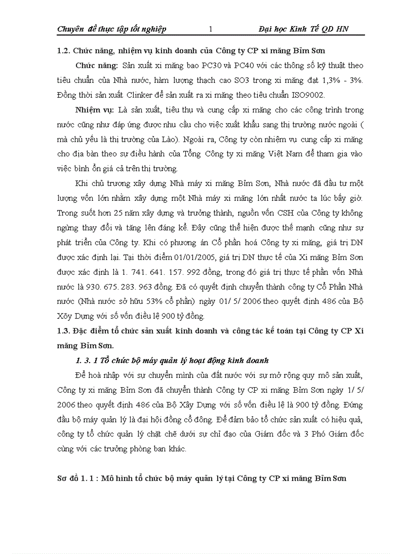 image for page Hoàn thiện công tác tổ chức kế toán nguyên vật liệu công cụ dụng cụ tại Công ty Cổ phần Xi măng Bỉm Sơn 1