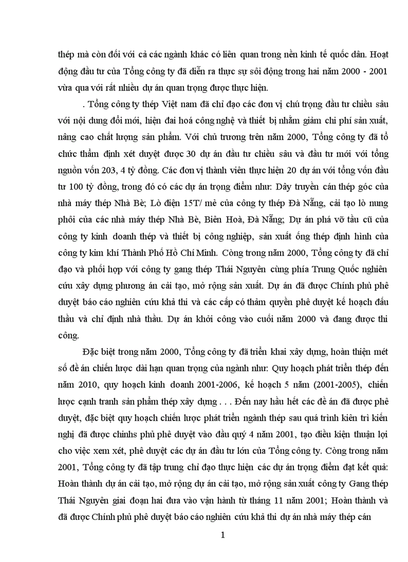 image for page Đầu tư nâng cao khả năng cạnh tranh của Tổng công ty thép Việt Nam 1