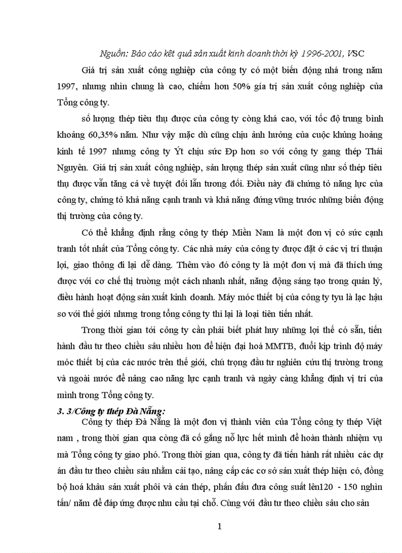 image for page Đầu tư nâng cao khả năng cạnh tranh của Tổng công ty thép Việt Nam 1