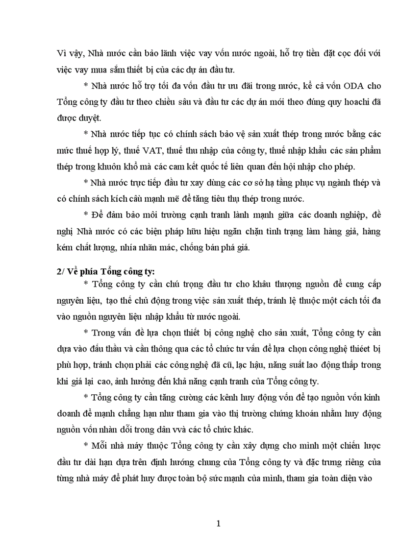 image for page Đầu tư nâng cao khả năng cạnh tranh của Tổng công ty thép Việt Nam 1