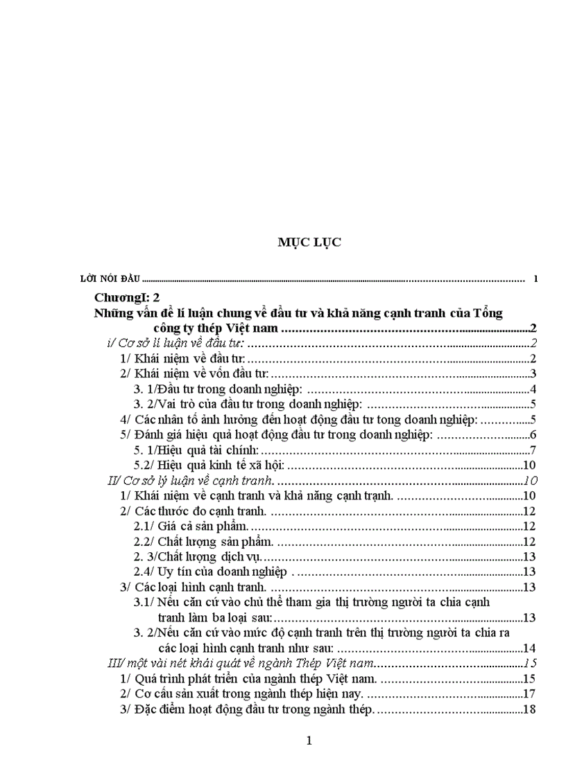 image for page Đầu tư nâng cao khả năng cạnh tranh của Tổng công ty thép Việt Nam 1