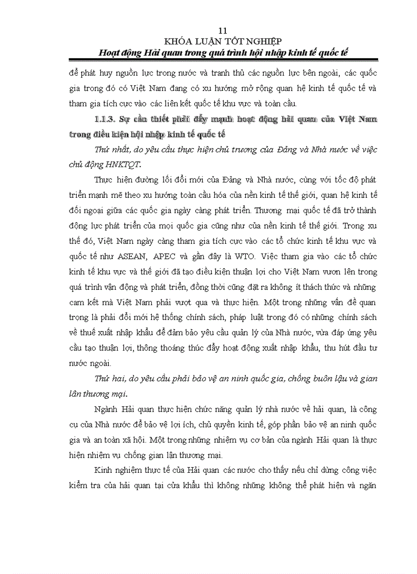 image for page Hoạt động hải quan trong quá trình hội nhập kinh tế quốc tế 1